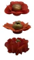 KIT FORMINHAS TECIDO 100 UNIDADES FLORAL TERRACOTA - comprar online