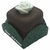FORMINHAS 50 UNIDADES MODELO CAIXETA QUADRADA 4 X 4 CM VERDE OLIVA ESCURO