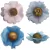 KIT FORMINHAS 300 UNIDADES FLORAL ROMÂNTICO AZUL BEBÊ