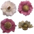 KIT FORMINHAS 120 UNIDADES FLORAL ROMÂNTICO ROSA ANTIGO
