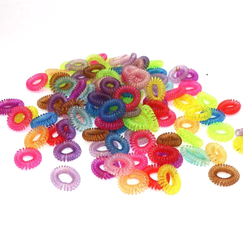 ELÁSTICO PARA CABELO MODELO ESPIRAL UNIDADE