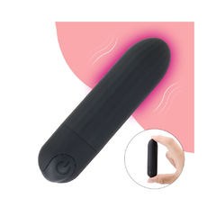 Imagen de Bala Vibradora Recargable Control Remoto Negro - Bang Bullet