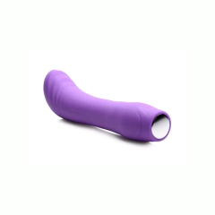 Vibrador Punto G Recargable Con Movimiento - G Charm Purple - comprar en línea