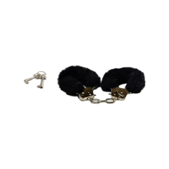 Esposas De Peluche Play With Me Play Time Cuffs Black Blush - comprar en línea