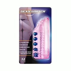 Masturbador Texturizado Con Esferas - Sexy Snatch Pink Blush en internet