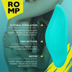 Mini Vibrador De Clítoris Potente - Wave Aqua Romp