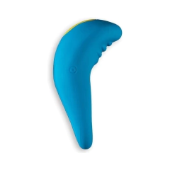 Anillo Vibrador Silicon Recargable Sumergible Juke Azul Romp - tienda en línea