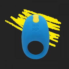 Anillo Vibrador Silicon Recargable Sumergible Juke Azul Romp - comprar en línea