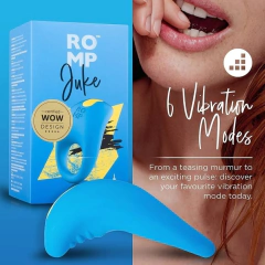 Anillo Vibrador Silicon Recargable Sumergible Juke Azul Romp - Piccolo Boutique