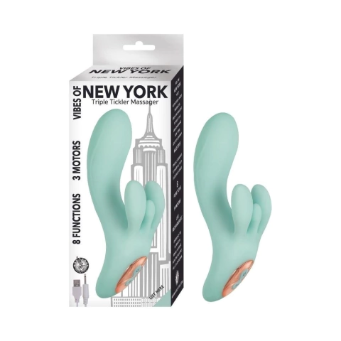 Vibrador De Conejo Con 3 Motores - Triple Tickler Nasstoys