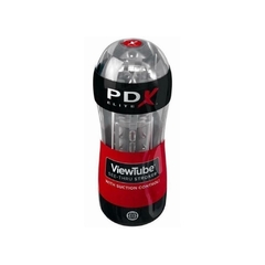 Masturbador Transparente Con Succión - View Tube Pdx Elite - comprar en línea