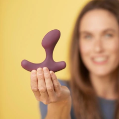 Vibrador Unisex Anal Y Vaginal Con Calor - Tilt Lora Dicarlo