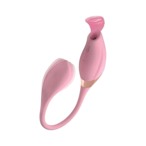 Vibrador Punto G Con Succionador De Clítoris - Shegasm 8x Tándem Plus