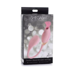 Vibrador Punto G Con Succionador De Clítoris - Shegasm 8x Tándem Plus - Piccolo Boutique