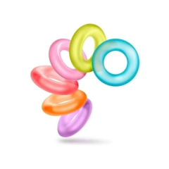 Set De Anillos Para Pene Retardantes - King Of Rings Blush