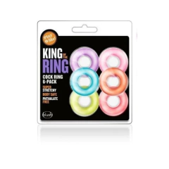 Set De Anillos Para Pene Retardantes - King Of Rings Blush - tienda en línea