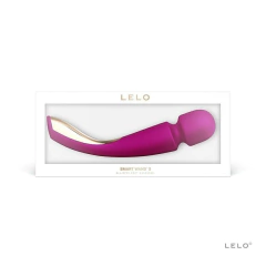 Smart Wand 2 Large Rosa Intenso Lelo - Vibrador Masajeador Corporal - Piccolo Boutique
