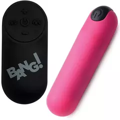 Bala Vibradora Recargable Con Control - Bang Bullet