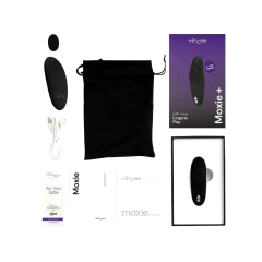 We-Vibe Moxie+ Negro - Vibrador De Panty Discreto Con App - comprar en línea