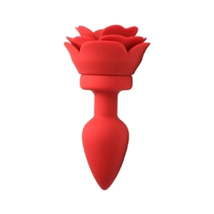 Plug Anal Vibrador con Control - Vibrating Rose Booty Sparks Medium