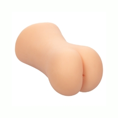 Masturbador Doble Vaginal y Anal - Stroke It Dual Entry Beige - Piccolo Boutique