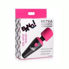 Pequeño Masajeador Corporal Recargable - Bang Mini Wand Pink - tienda en línea