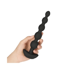 Bolas Anales Vibradoras A Control - Cinco Anal Beads Black B-Vibe en internet