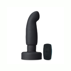 Plug Anal Vibrador Con Perlas Giratorias Con Control - Circuit Plug