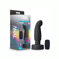 Imagen de Plug Anal Vibrador Con Perlas Giratorias Con Control - Circuit Plug