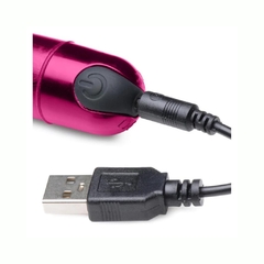 Bala Vibradora Bang Metalica Rosa - 10X Slim Metallic Bullet en internet