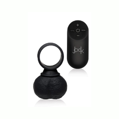 Anillo Con Testículos Vibradores Recargable - Jock Vibrating Balls