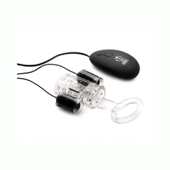 Masturbador Vibrador Con Control - Dual Cock Teaser Ball Ring