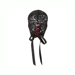 Mascara Ajustable Fetiche De Encaje - Corset Lace Hood - comprar en línea