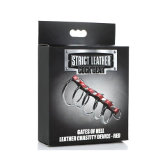 Jaula De Restricción Para Pene - Cock Gear Gates Of Hell Red
