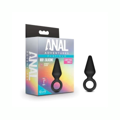 Imagen de Mini Plug Anal Con Anillo De Seguridad - Loop Small Adventures Platinum
