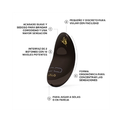 Nea 3 Lelo - Vibrador De Clítoris Recargable Pitch Black - Piccolo Boutique