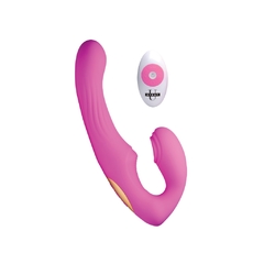 Strapless Manos Libres Doble Penetración - 15X U Pulse & Vibe Pink