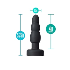 Plug Anal Vibrador Con Perlas Rotativas - Propel Adventures Platinum - tienda en línea