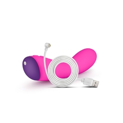 Imagen de Vibrador De Punto G Recargable Fucsia - Aria Magnify Blush