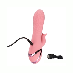 Vibrador Conejo Rotativo Con Lengua - California Dreaming Pasadena Player en internet
