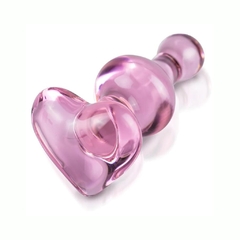 Plug Anal De Cristal Corazón - Icicles No. 75 Pink Pipedream