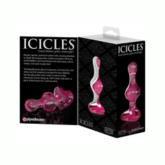 Plug Anal De Cristal Corazón - Icicles No. 75 Pink Pipedream - Piccolo Boutique