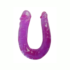 Dildo Doble Flexible - Lucky Lady Dual Stimulator Purple
