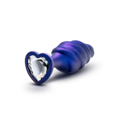 Plug Anal Con Piedra de Corazón - Bumped Bling Sapphire Adventures Matrix - comprar en línea