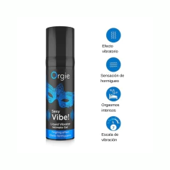 Orgie Sexy Vibe! Vibrador Líquido Nivel 7 15 ml en internet