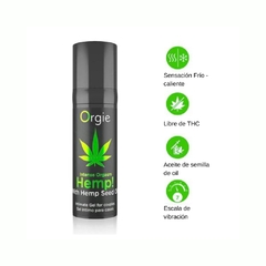 Orgie Sexy Vibe! Vibrador Líquido Nivel 7 Hemp 15 ml en internet