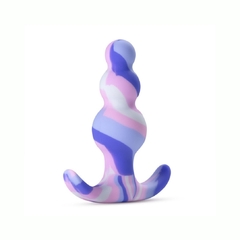 Plug Anal De Silicona Multicolor - Avant Twilight Azul
