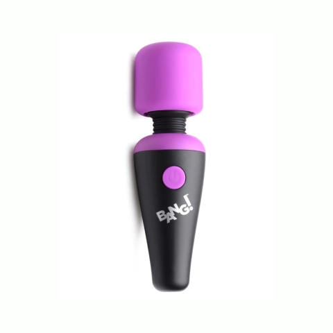 Masajeador Corporal Recargable - Mini wand Purple 10x