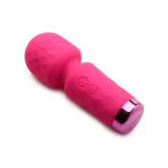 Vibrador Masajeador Compacto - Mini Silicone Wand Pink Bang en internet