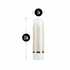 Bala Vibradora Clítorial Recargable - Glitzy Deco Blush - Piccolo Boutique